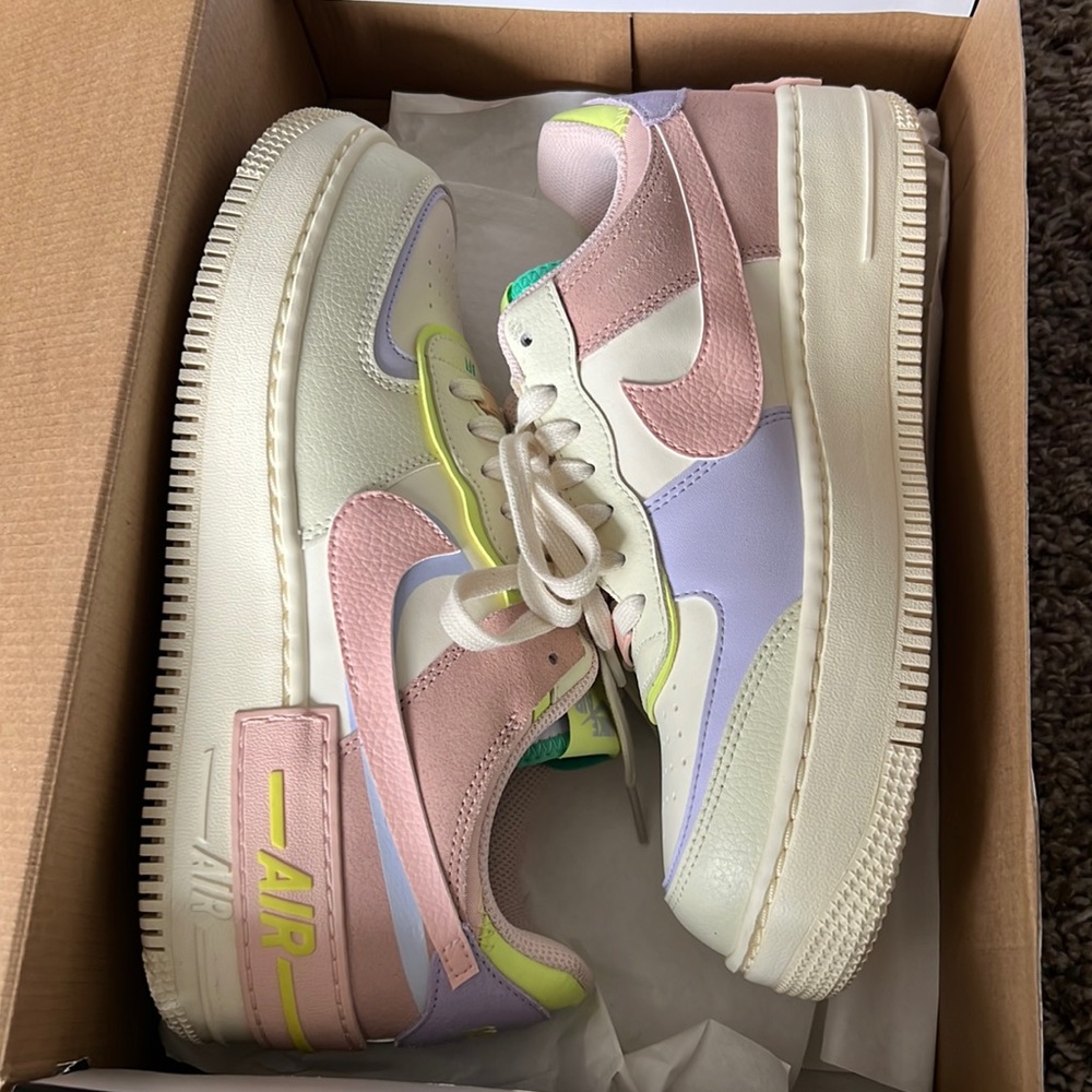 Nike Women's Air Force 1 Shadow 'Cashmere' Shoes Sneakers CI0919-700